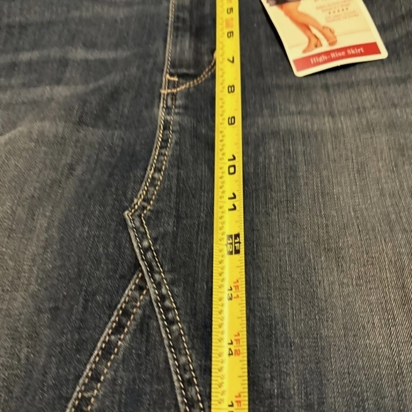 Signature by Levi Strauss Indigo High-Rise Skirt - Picture 5 of 8